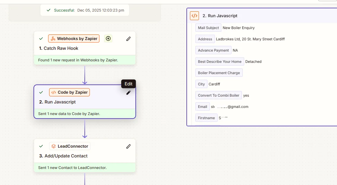 Complete Website to CRM Integration